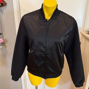 Women's Black Bomber Jacket